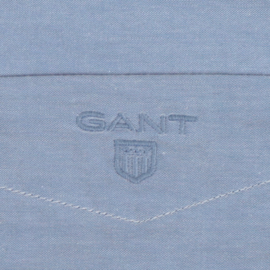 Gant férfi hosszú ujjú ing, világoskék, 100% pamut, regular fit - Image 3