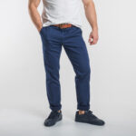 Gant férfi nadrág, kék, pamut, slim fit - Thumbnail Image 1