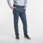 Tommy Hilfiger férfi nadrág, kék, pamut, straight fit, stretch - Thumbnail Image 1