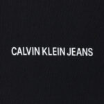Calvin Klein férfi pulóver, fekete, feliratos, 100% pamut - Thumbnail Image 3