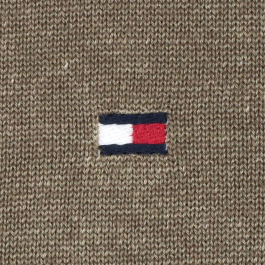 Tommy Hilfiger férfi kötött kardigán, drapp - Image 2