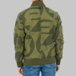 G-Star Raw férfi dzseki, kekizöld, mintás - Thumbnail Image 2