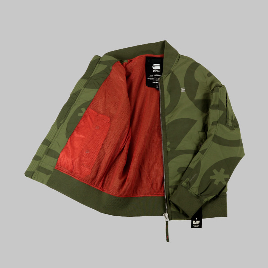 G-Star Raw férfi dzseki, kekizöld, mintás - Image 3