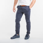 Tommy Hilfiger férfi nadrág, sötétkék, pamut - Thumbnail Image 1