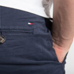 Tommy Hilfiger férfi nadrág, sötétkék, pamut - Thumbnail Image 3