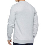 Tommy Hilfiger férfi pulóver, világosszürke, feliratos, pamut - Thumbnail Image 2