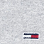Tommy Hilfiger férfi pulóver, világosszürke, feliratos, pamut - Thumbnail Image 3