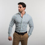 Gant férfi hosszú ujjú ing, színes kockás, tech prep, regular fit - Thumbnail Image 1