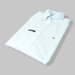 Tommy Hilfiger férfi hosszú ujjú ing, világoskék, pamut, regular - Thumbnail Image 3