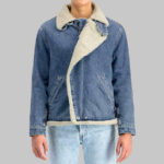 Calvin Klein női farmerdzseki, világoskék, pamut - Thumbnail Image 1