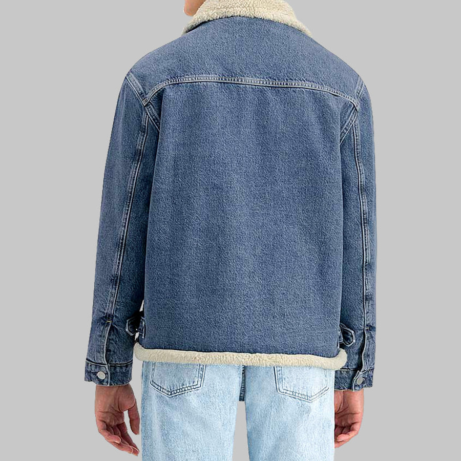 Calvin Klein női farmerdzseki, világoskék, pamut - Image 2