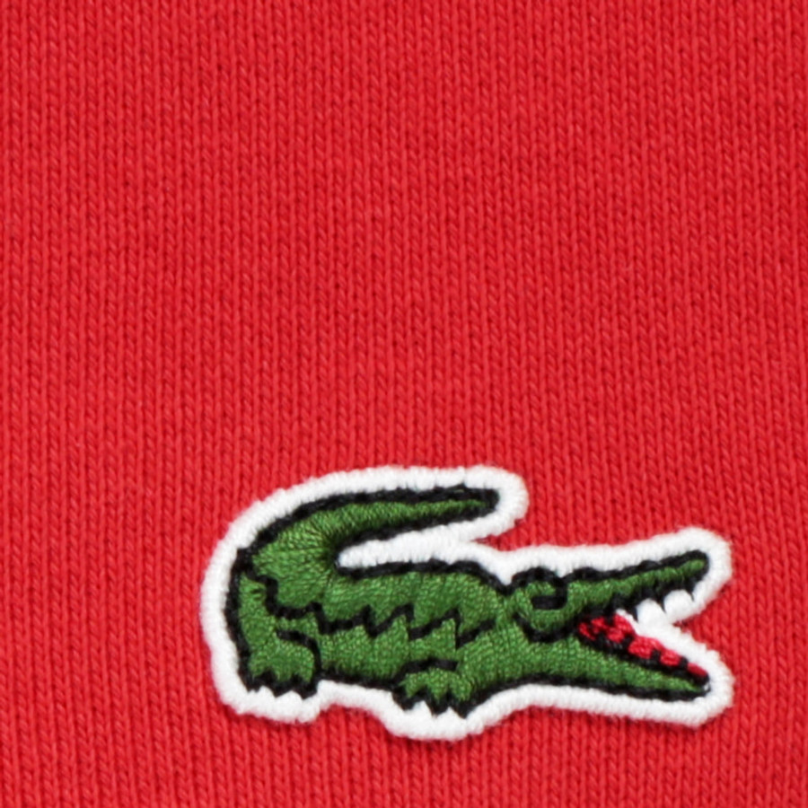 Lacoste férfi pulóver, piros, feliratos - Image 2