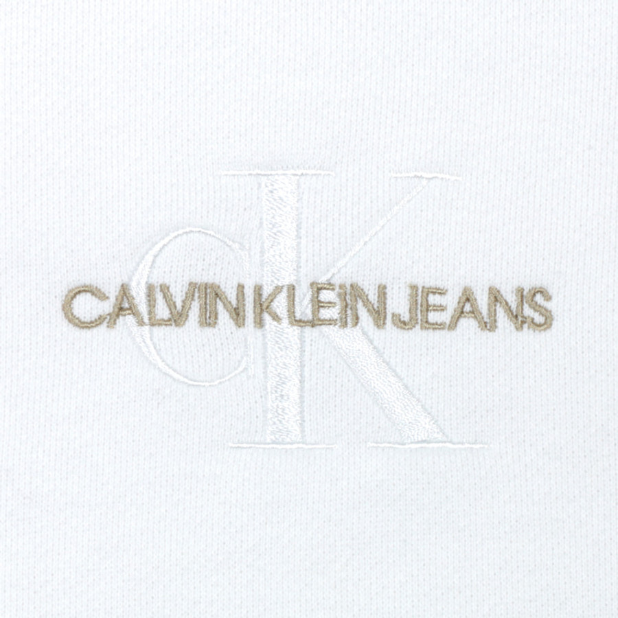Calvin Klein férfi pulóver, fehér - Image 2