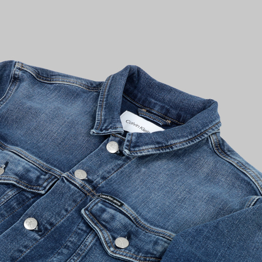 Calvin Klein férfi farmerdzseki, kék, pamut - Image 3