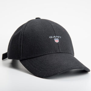 Gant baseball sapka, fekete, 100% pamut