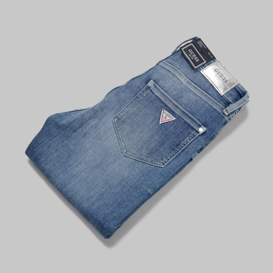 Guess női farmernadrág, kék, skinny fit, high rise, skinny leg - Image 3