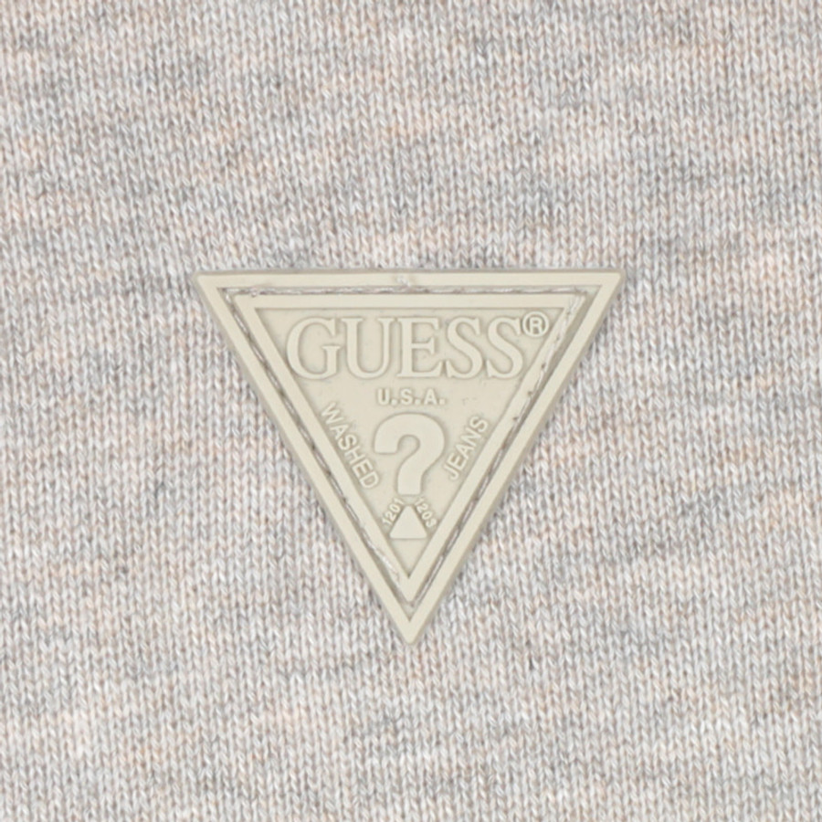 Guess férfi cipzáras kapucnis pulóver, drapp - Image 3