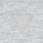 Guess férfi cipzáras kapucnis pulóver, világosszürke - Thumbnail Image 3