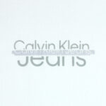 Calvin Klein férfi póló, fehér, 100% pamut - Thumbnail Image 2
