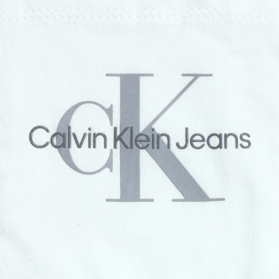Calvin Klein férfi póló, fehér, 100% pamut - Image 2