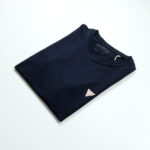 Guess férfi póló, sötétkék, pamut, super slim fit - Thumbnail Image 1
