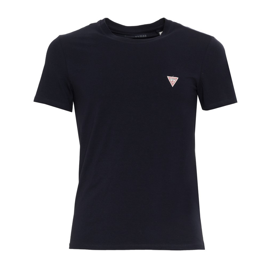 Guess férfi póló, sötétkék, pamut, super slim fit - Image 3