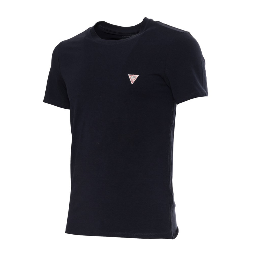 Guess férfi póló, sötétkék, pamut, super slim fit - Image 4