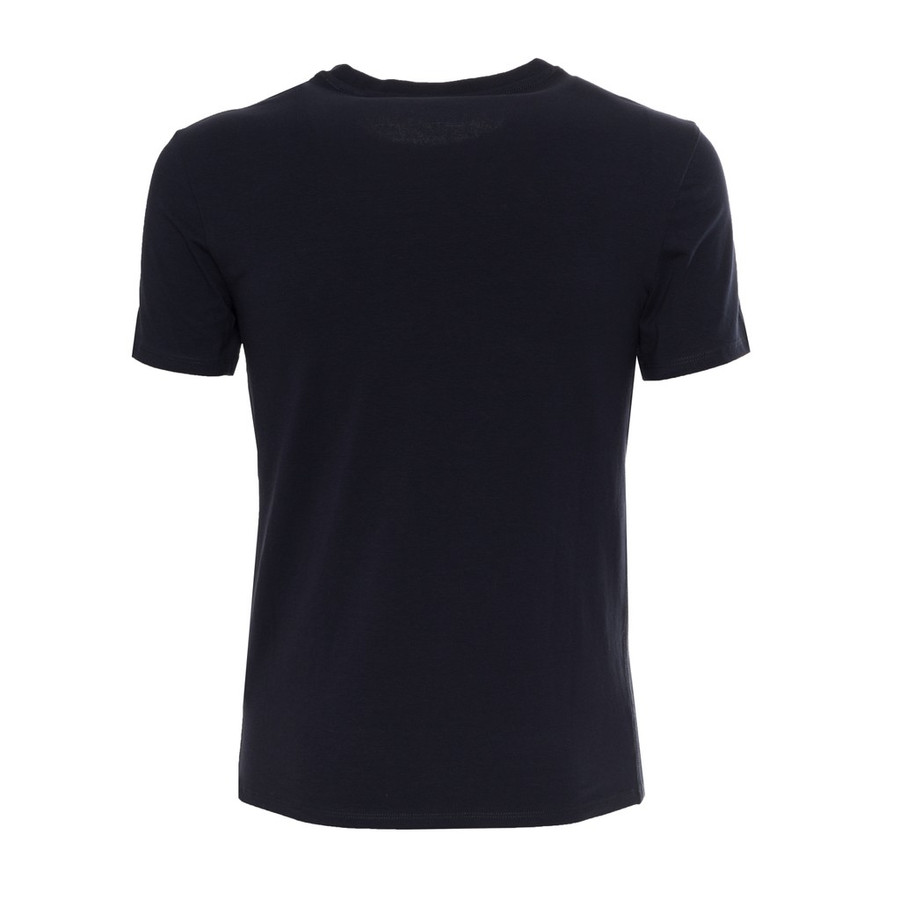 Guess férfi póló, sötétkék, pamut, super slim fit - Image 5
