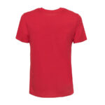 Guess férfi póló, piros, feliratos, 100% pamut, slim fit - Thumbnail Image 4
