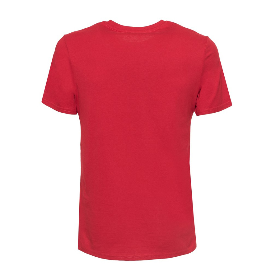 Guess férfi póló, piros, feliratos, 100% pamut, slim fit - Image 4