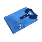 Harmont & Blaine férfi galléros póló, világoskék, 100% pamut, regular fit - Thumbnail Image 1