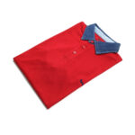 Harmont & Blaine férfi galléros póló, piros, 100% pamut, regular fit - Thumbnail Image 1