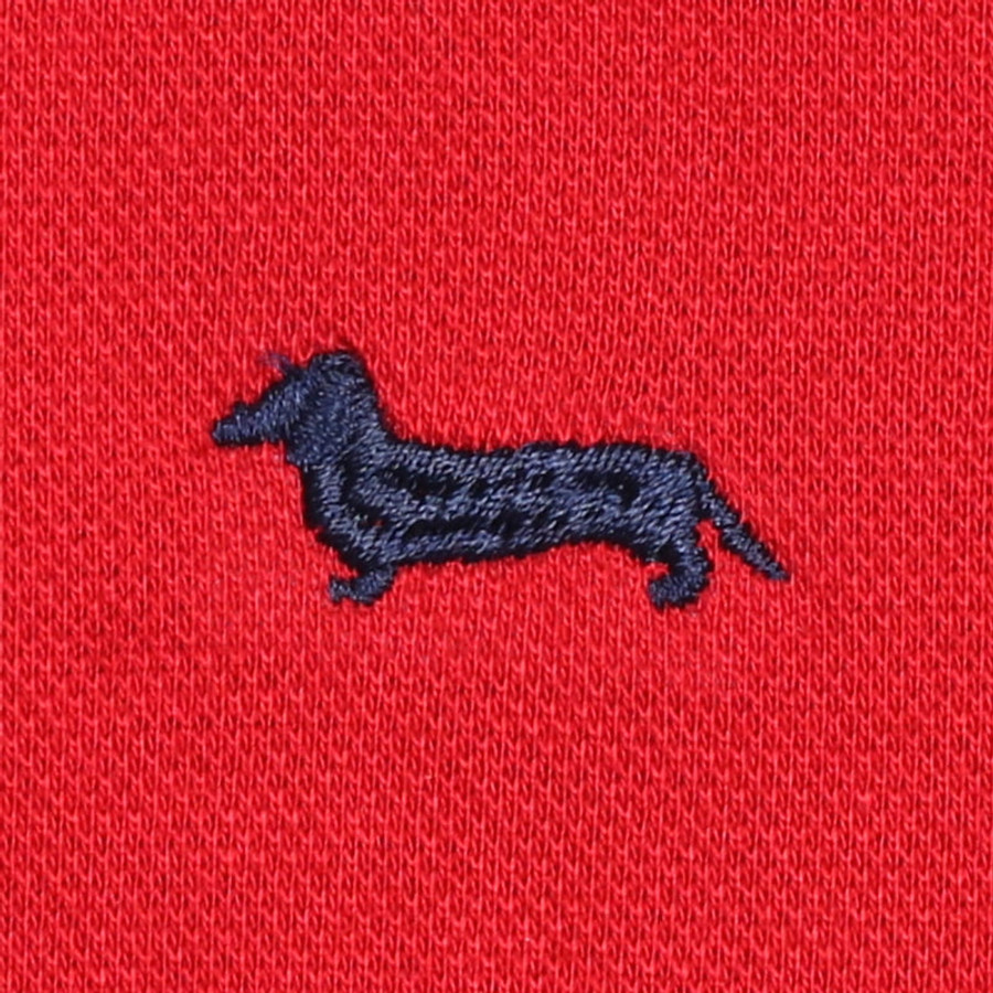 Harmont & Blaine férfi galléros póló, piros, 100% pamut, regular fit - Image 2
