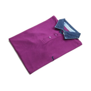 Harmont & Blaine férfi galléros póló, lila, 100% pamut, regular fit