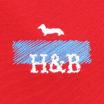 Harmont & Blaine férfi galléros póló, piros, 100% pamut, regular fit - Thumbnail Image 2