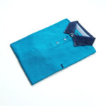 Harmont & Blaine férfi galléros póló, világoskék, 100% pamut, regular fit - Thumbnail Image 1