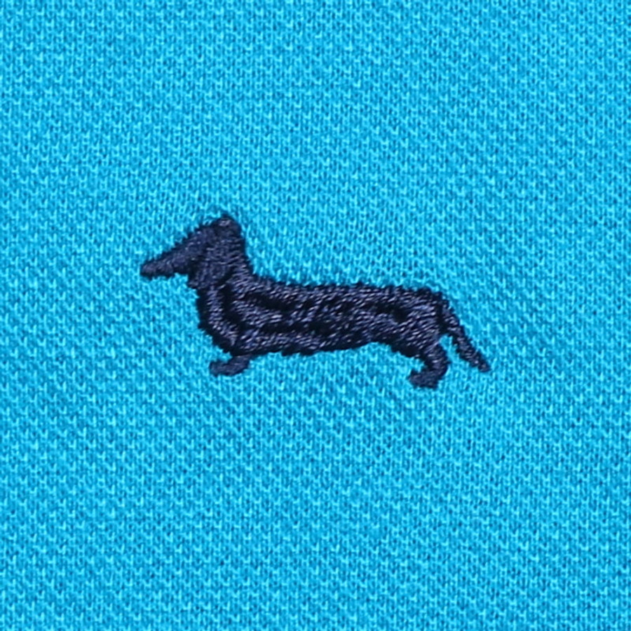 Harmont & Blaine férfi galléros póló, világoskék, 100% pamut, regular fit - Image 2