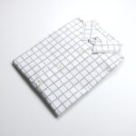 Calvin Klein férfi hosszú ujjú ing, kockás-feliratos, pamut, slim fit - Thumbnail Image 3