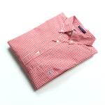 Gant férfi hosszú ujjú ing, piros, 100% pamut, regular fit - Thumbnail Image 3
