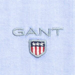 Gant férfi hosszú ujjú ing, világoskék, 100% pamut, regular fit - Thumbnail Image 2
