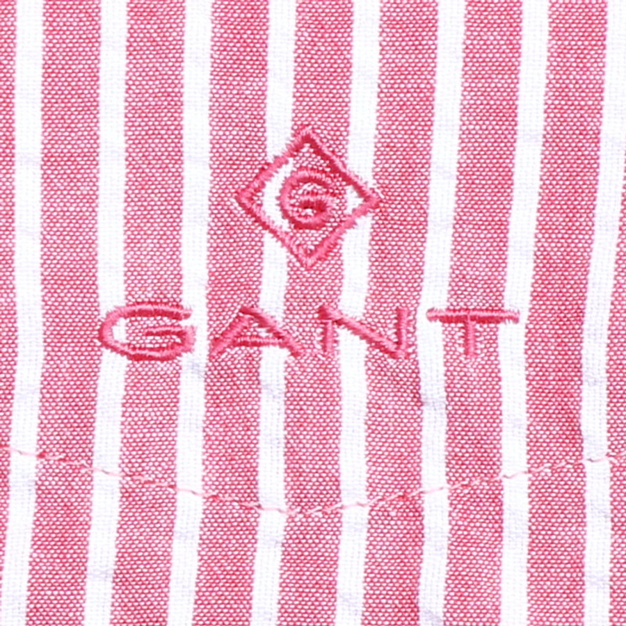 Gant férfi hosszú ujjú ing, rózsaszín csíkos, tech prep, regular fit - Image 2