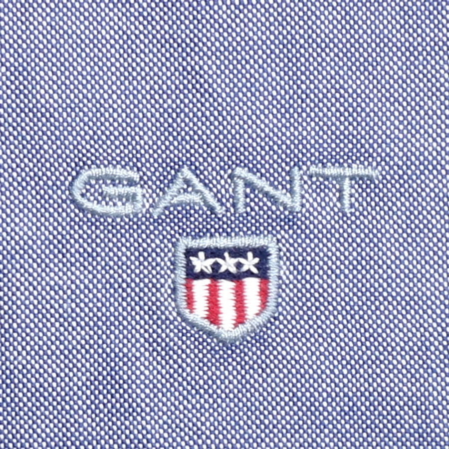 Gant férfi hosszú ujjú ing, világoskék, 100% pamut, slim fit - Image 2