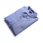 Gant férfi hosszú ujjú ing, világoskék, 100% pamut, slim fit - Thumbnail Image 3