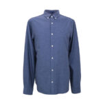 Gant férfi hosszú ujjú ing, sötétkék, 100% pamut, slim fit - Thumbnail Image 1