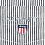 Gant férfi hosszú ujjú ing, fekete csíkos, 100% pamut, regular fit - Thumbnail Image 2
