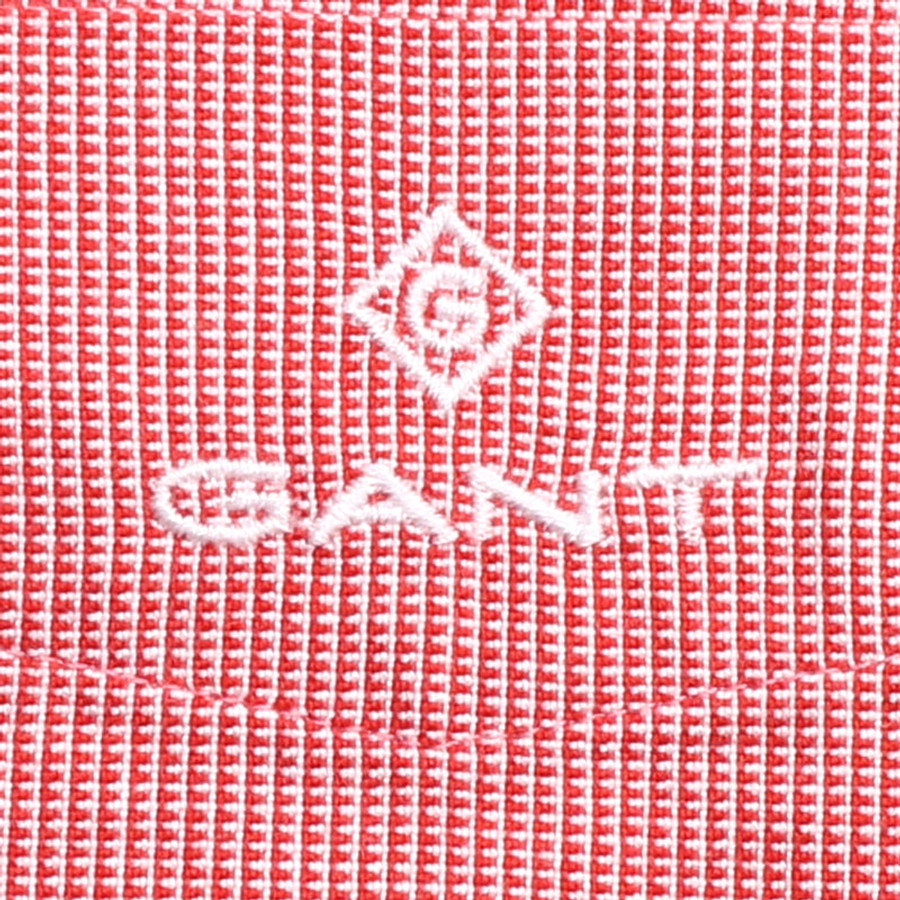 Gant férfi hosszú ujjú ing, lazacszín, 100% pamut, regular fit - Image 2