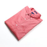 Gant férfi hosszú ujjú ing, lazacszín, 100% pamut, regular fit - Thumbnail Image 3
