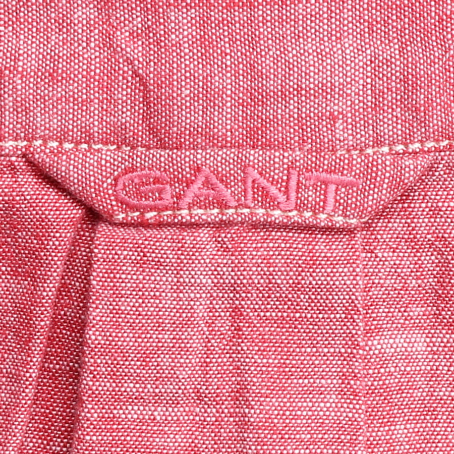 Gant férfi hosszú ujjú ing, lazacszín, 100% pamut, regular fit - Image 2