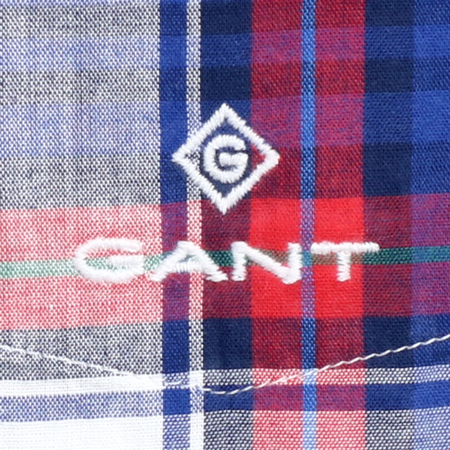 Gant férfi hosszú ujjú ing, színes kockás, 100% pamut, regular fit - Image 2