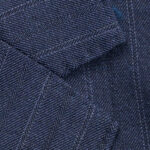 Guess by Marciano, férfi zakó, sötétkék csíkos, stretch - Thumbnail Image 2